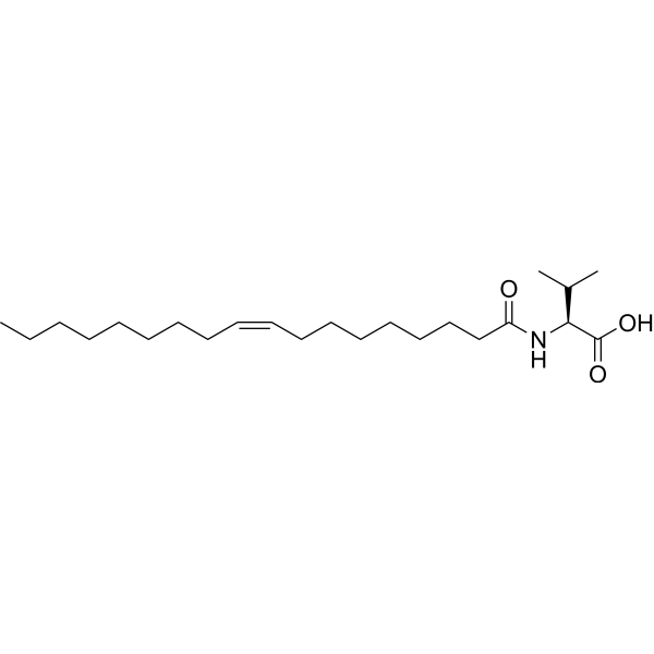 N-Oleoyl valine Chemical Structure