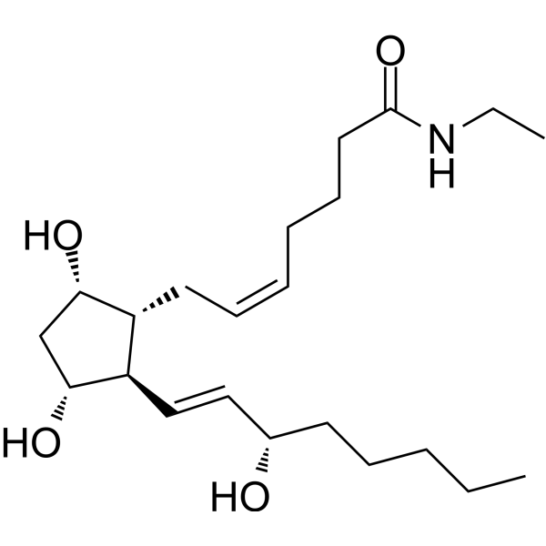 Prostaglandin F<em>2</em>α <em>ethyl</em> amide