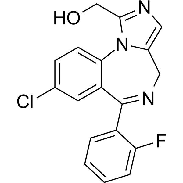 1'-Hydroxymidazolam Chemical Structure