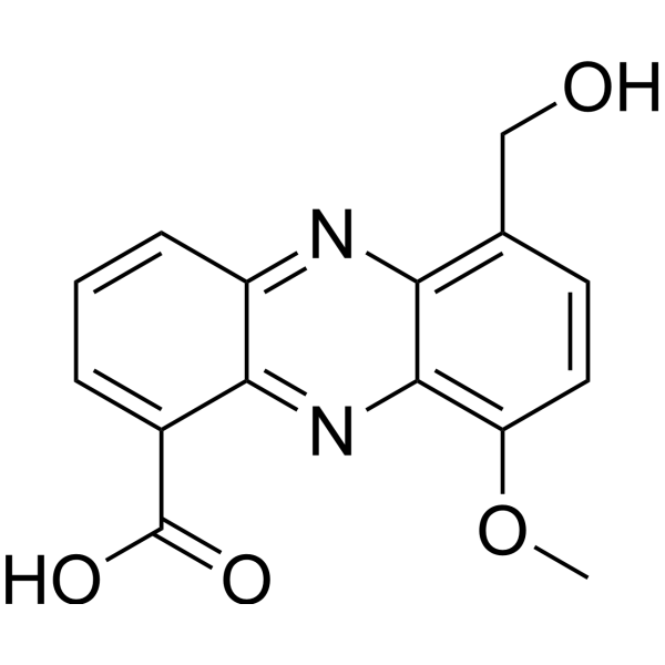 Griseoluteic acid Chemical Structure