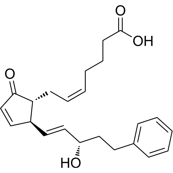 17-Phenyl trinor prostaglandin A2 Chemical Structure