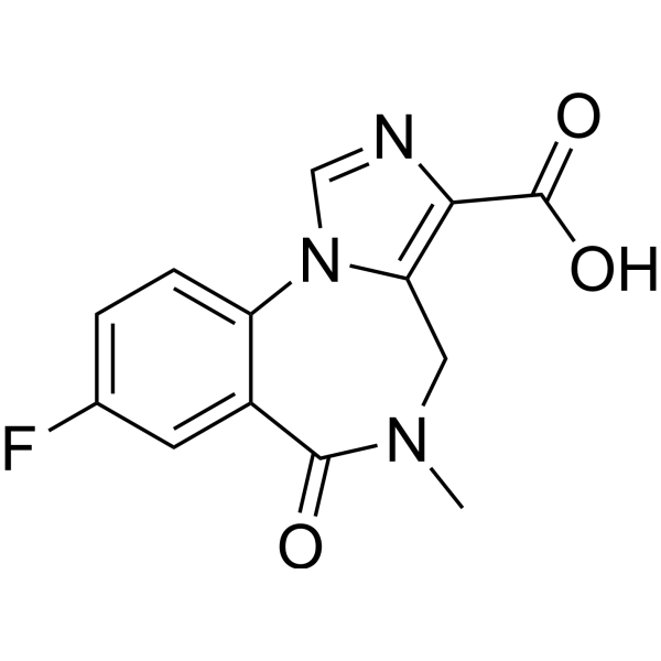 Flumazenil acid Chemical Structure