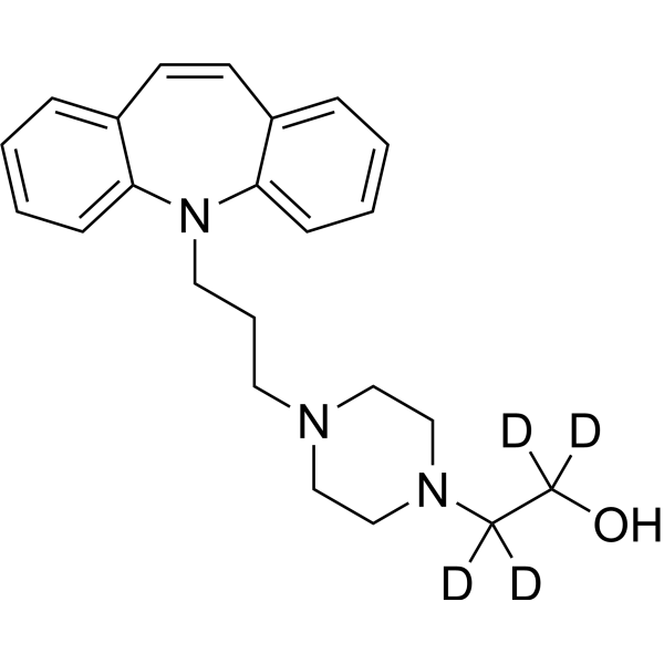 Opipramol-d<sub>4</sub> Chemical Structure