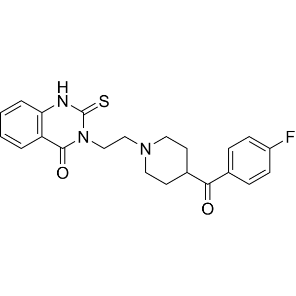 Altanserin Chemical Structure