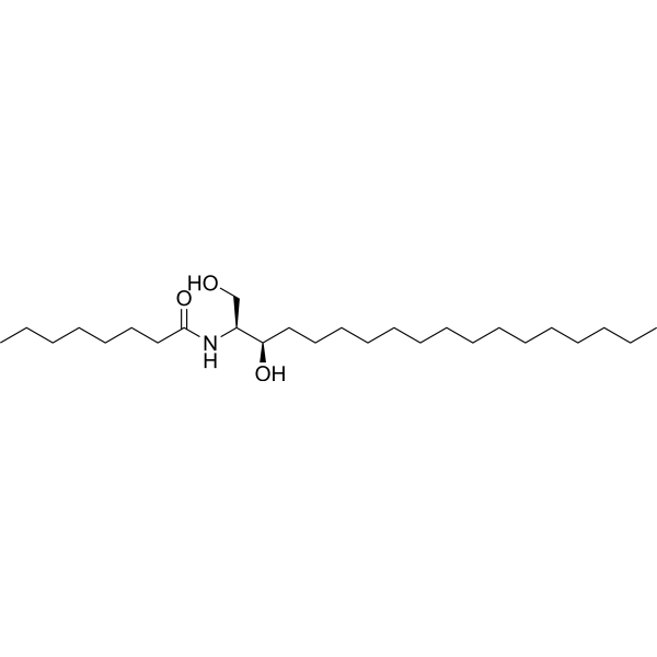 C8 Dihydroceramide Chemical Structure