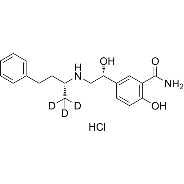 Dilevalol-d<sub>3</sub> hydrochloride Chemical Structure