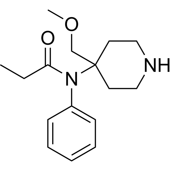 Norsufentanil Chemical Structure