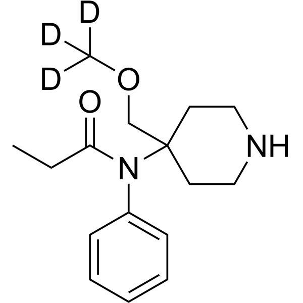 Norsufentanil-d<sub>3</sub> Chemical Structure