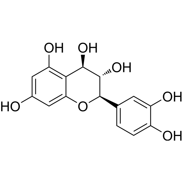 (+)-Leucocyanidin Chemical Structure