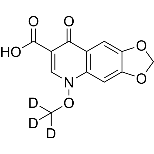 Miloxacin-d<sub>3</sub> Chemical Structure