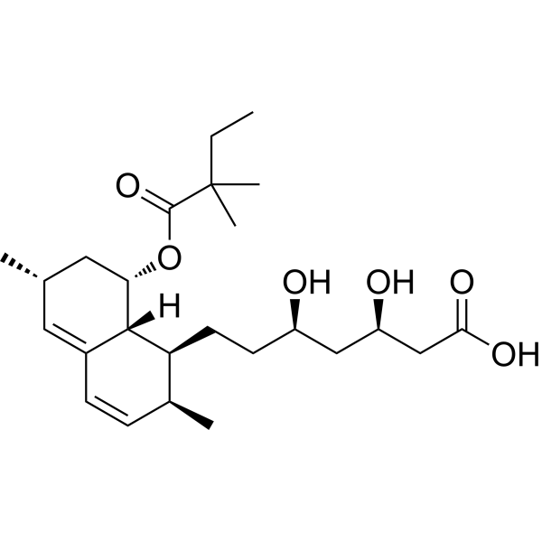 Simvastatin acid Chemical Structure