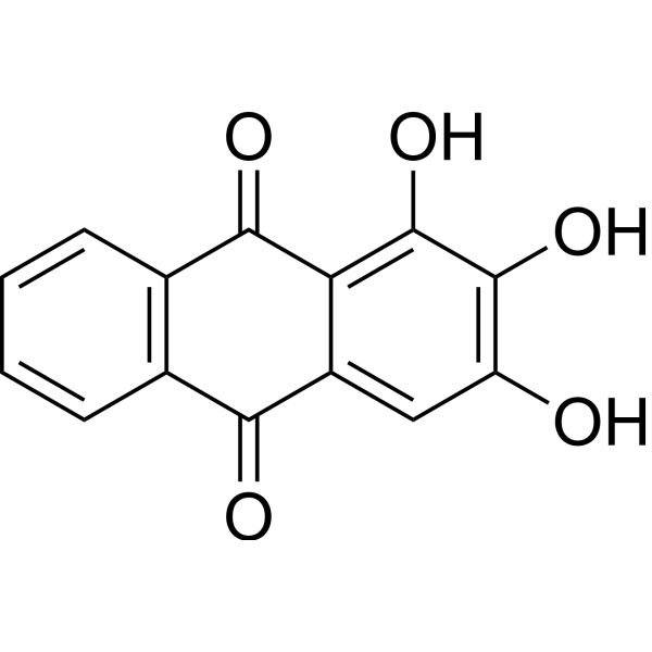 Anthragallol Chemical Structure