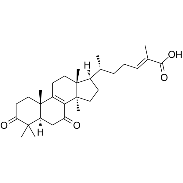 Ganoderic acid DM Chemical Structure