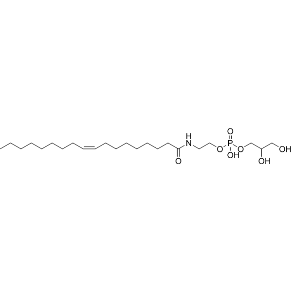Glycerophospho-N-oleoyl ethanolamine Chemical Structure