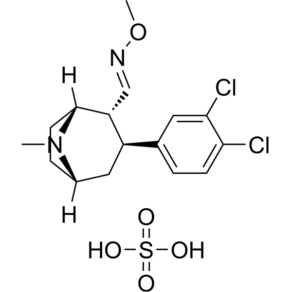 Brasofensine sulfate Chemical Structure