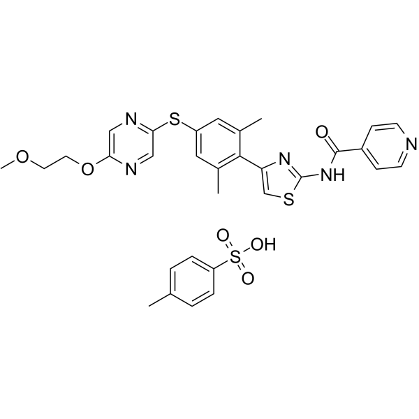 T-1101 tosylate Chemical Structure