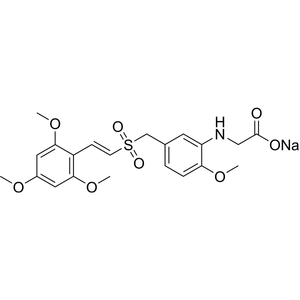 Rigosertib sodium Chemical Structure