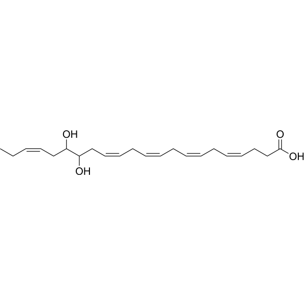(±)16(17)-DiHDPA Chemical Structure