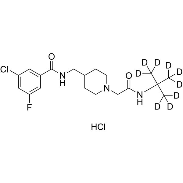 Ulixacaltamide-d9 hydrochloride