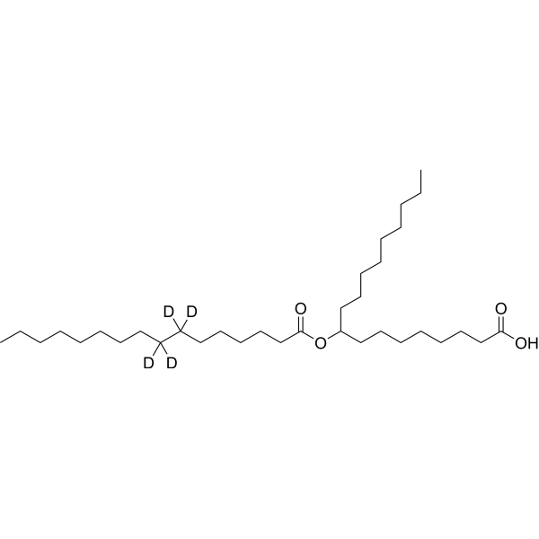 9-PAHSA-d4 Chemical Structure