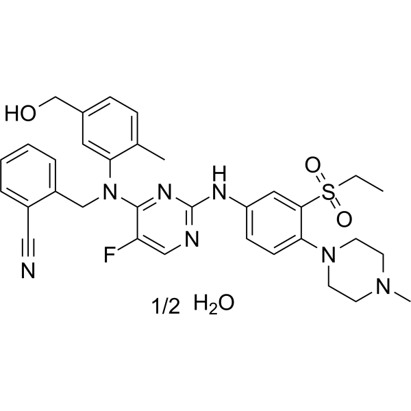 AZ13705339 hemihydrate Chemical Structure