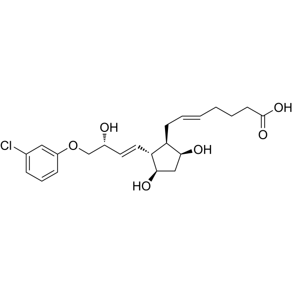 (+)-5-trans Cloprostenol Chemical Structure