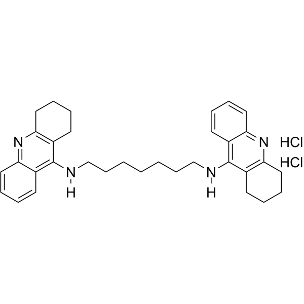 Bis(7)-tacrine dihydrochloride Chemical Structure