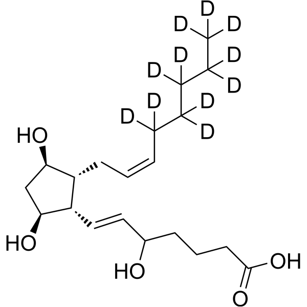 (±)5-iPF2α-VI-d<sub>11</sub> Chemical Structure