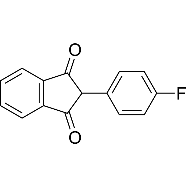 Fluindione Chemical Structure