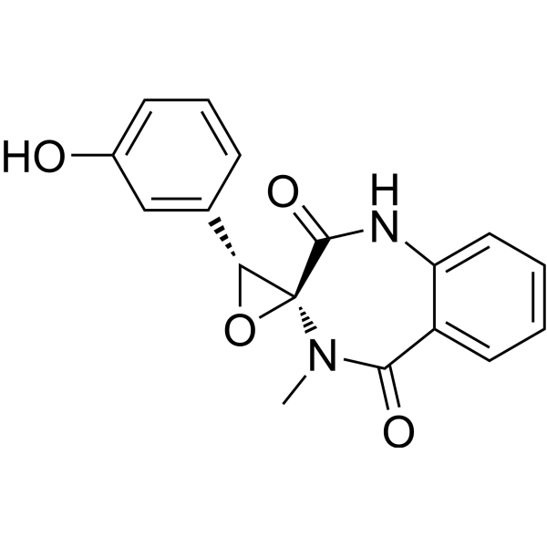 (-)-Cyclopenol Chemical Structure