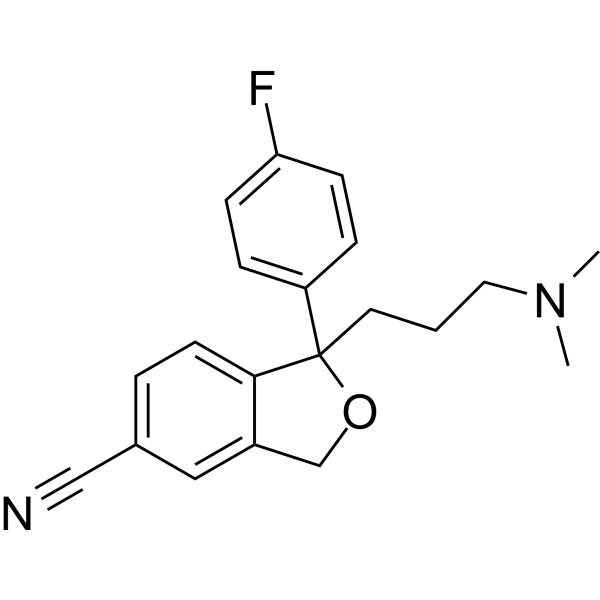 Citalopram Chemical Structure