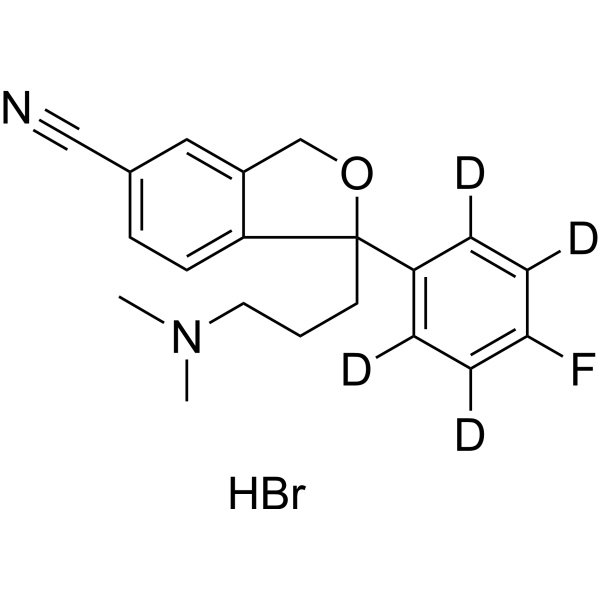 Citalopram-d4 <em>hydrobromide</em>