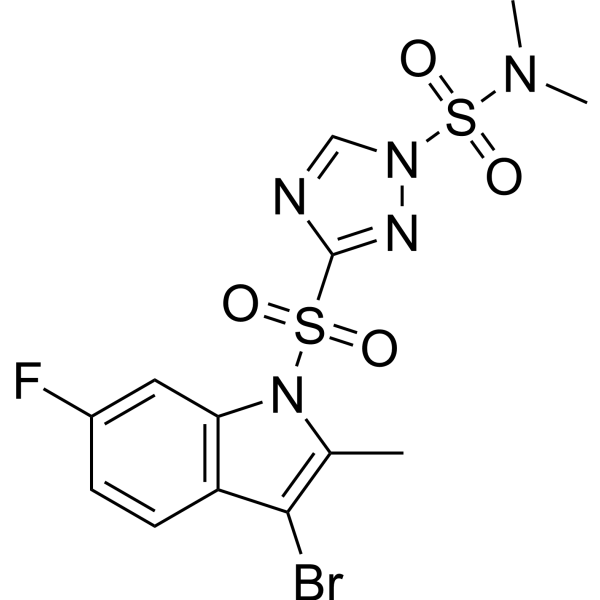 Amisulbrom Chemical Structure