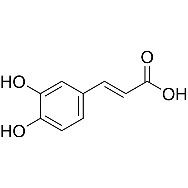 trans-Caffeic acid Chemical Structure