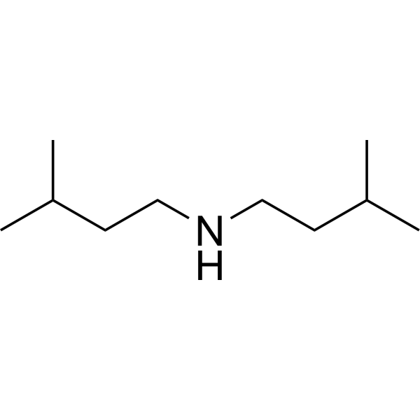 Diisoamylamine Chemical Structure