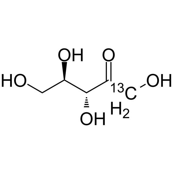 D-Ribulose-13C Chemical Structure