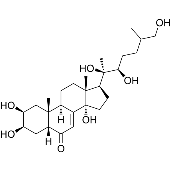 Inokosterone Chemical Structure