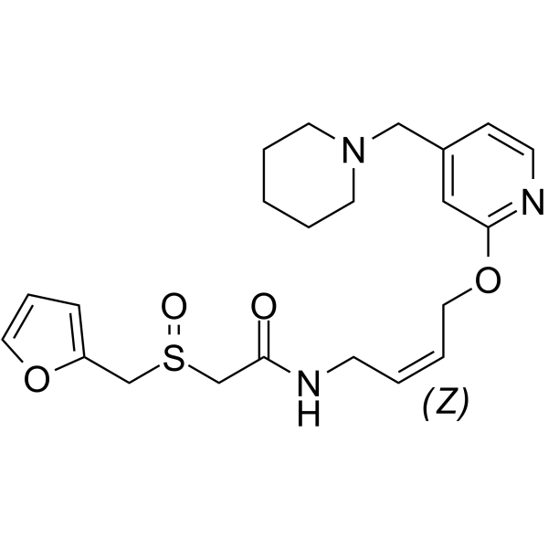 (Z)-Lafutidine Chemical Structure