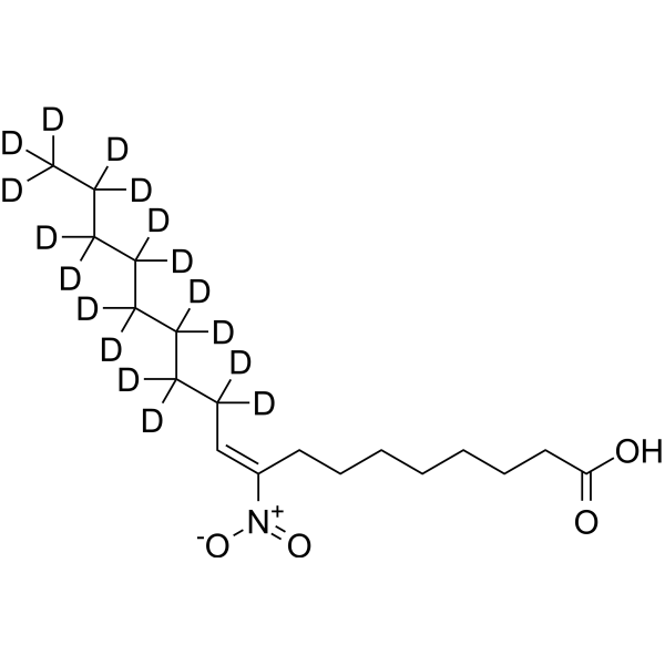 9-Nitrooleate-d17 Chemical Structure