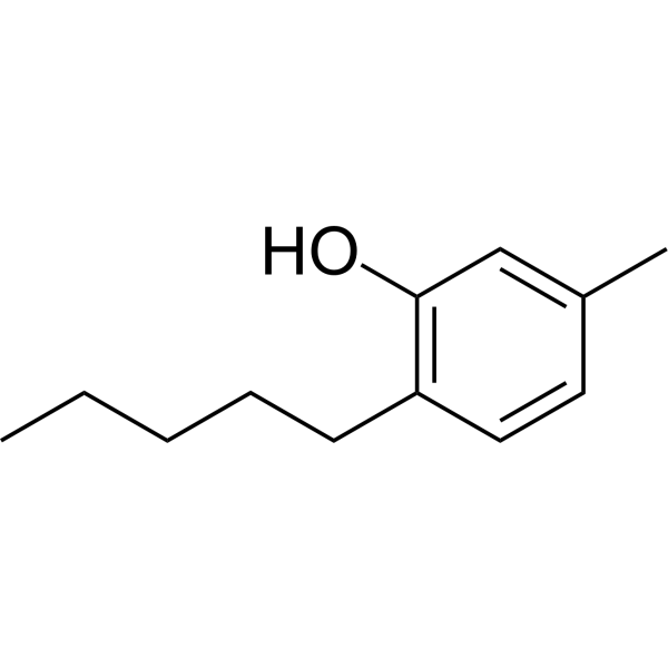 Amylmetacresol Chemical Structure