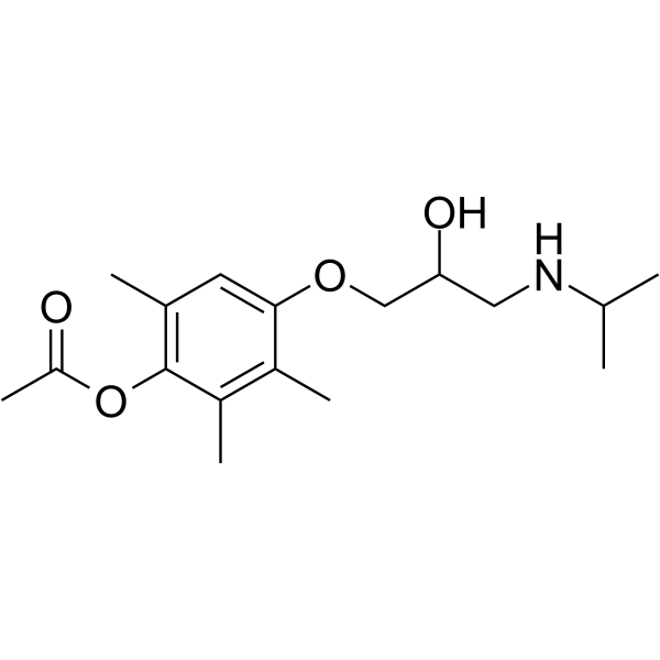Metipranolol Chemical Structure