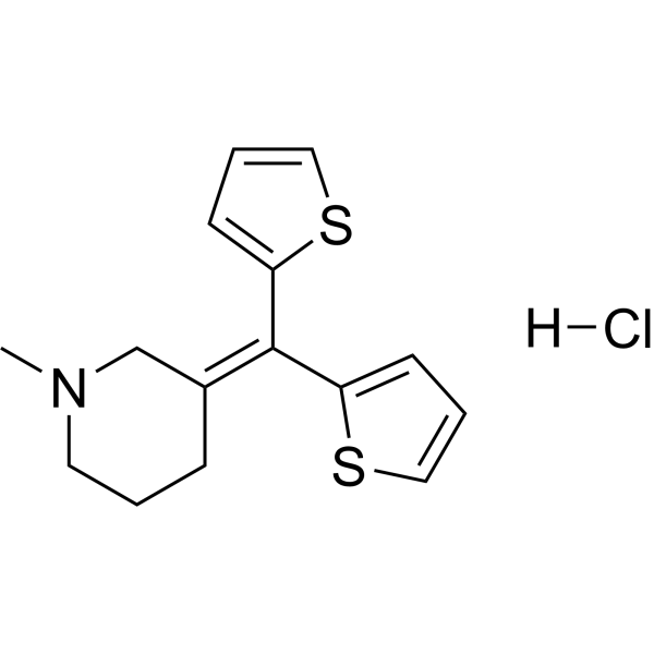 Tipepidine hydrochloride Chemical Structure