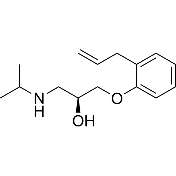 (S)-Alprenolol Chemical Structure