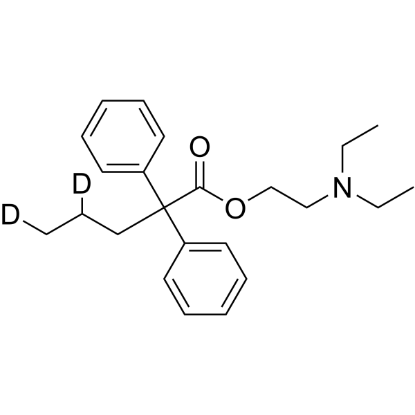 Proadifen-d<sub>2</sub> Chemical Structure