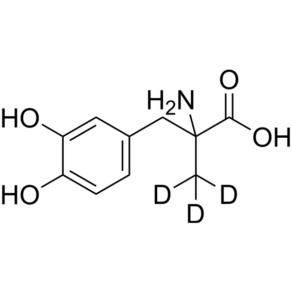 DL-Methyldopa-d3 Chemical Structure