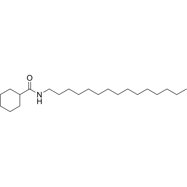 N-Cyclohexanecarbonylpentadecylamine Chemical Structure