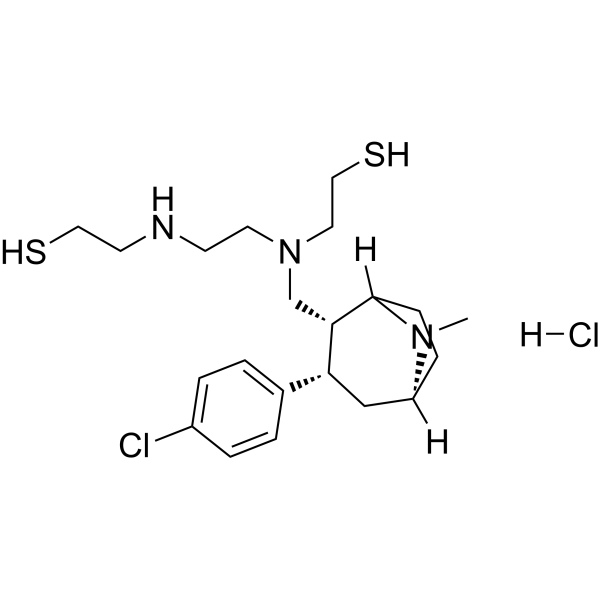 Tropantiol hydrochloride Chemical Structure