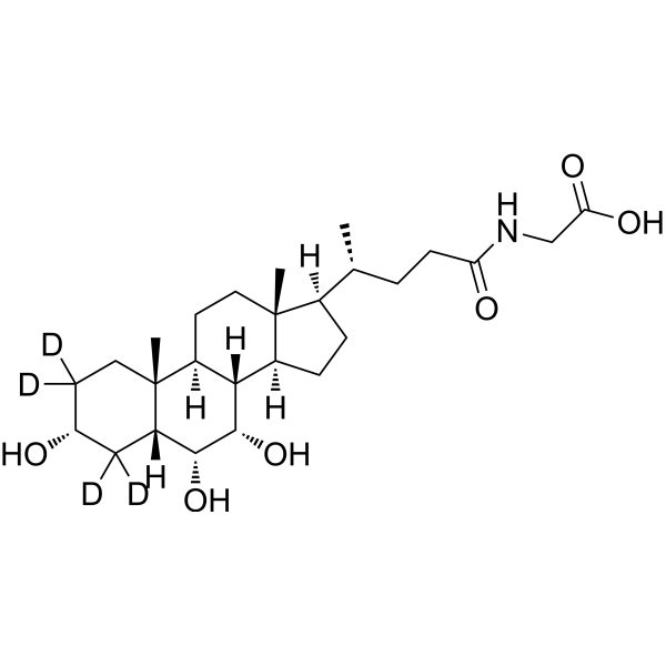 Glycohyocholic acid-<em>d</em><em>4</em>