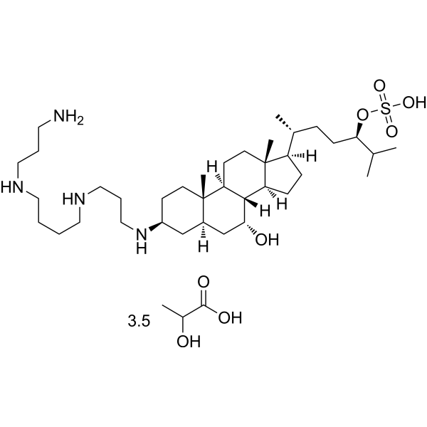 MSI-1436 lactate Chemical Structure