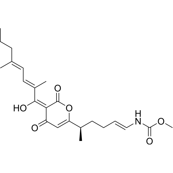 Myxopyronin A Chemical Structure